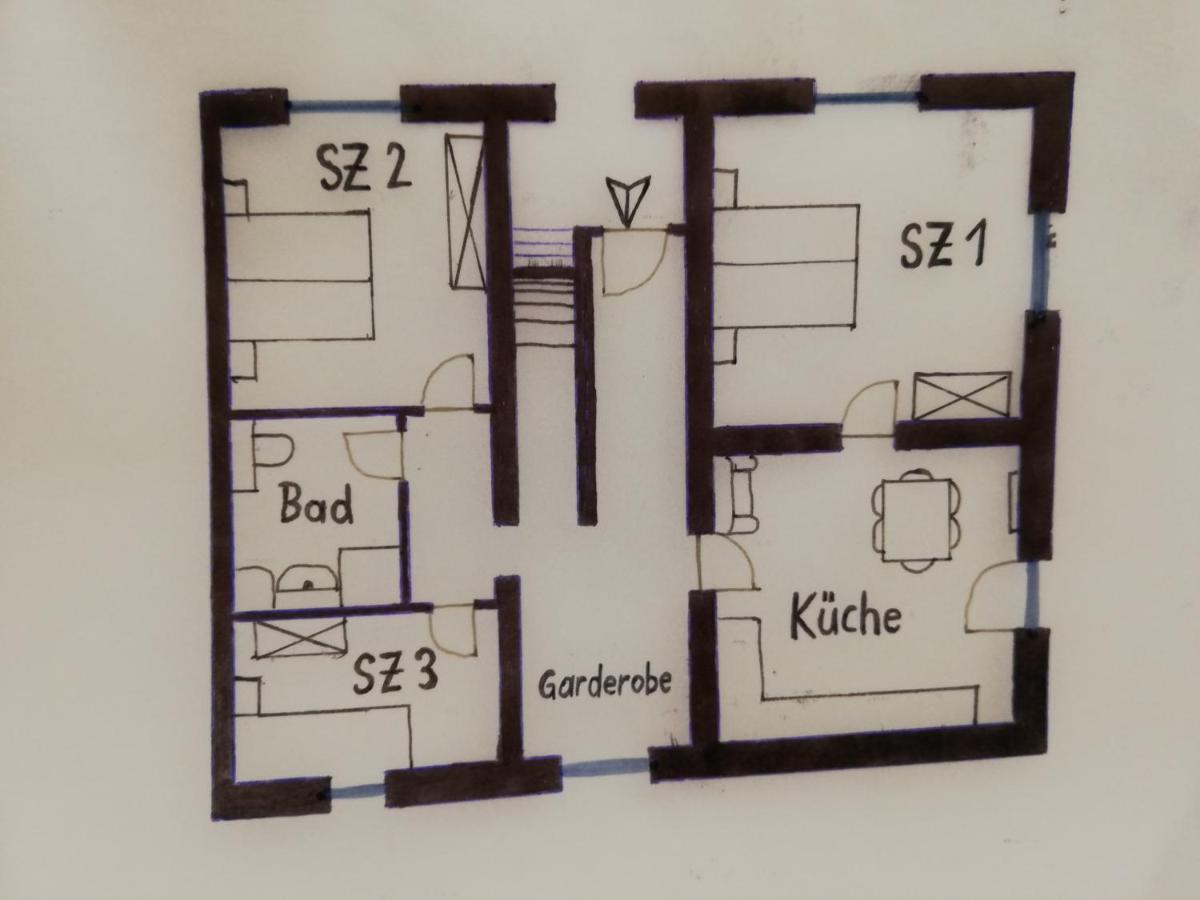 Ferienwohnung Schmied 1 Aurach am Hongar Exteriér fotografie